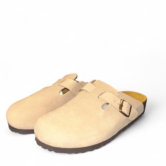 Birkenstock Boston Clogs Oyster Tonal - Picture 2 of 5
